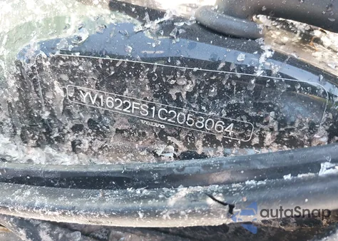 2012 Volvo S60 T5 from USA, damaged, VIN YV1622FS1C2058064